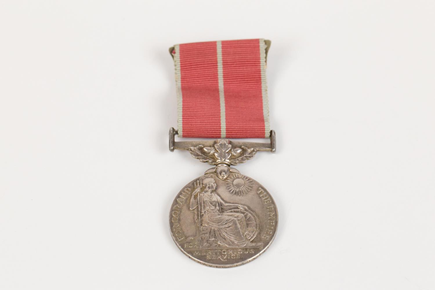 British Empire Medal, George VI military issue, (2196931 Sgt David H Harris RE), VF (correction to