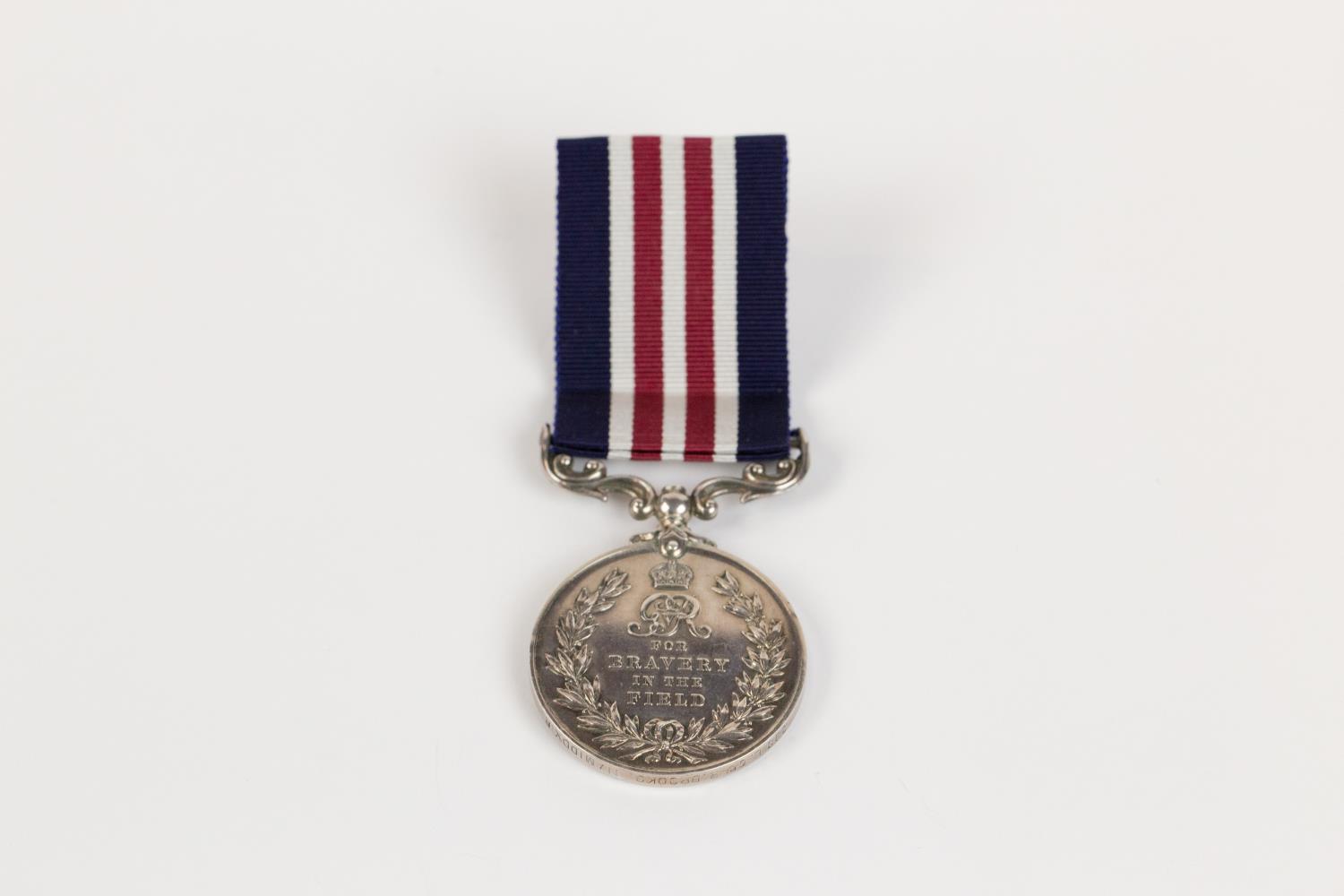 Military Medal, Geo V first type (280 L.Cpl R Brooks 11/Middx R), GVF (small nick to obverse field). - Bild 2 aus 2