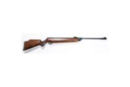 **A .22" Webley Patriot break action air rifle, number 846126, with adjustable rearsight, telescopic