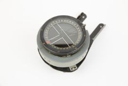 A WWII Type P11 Naval compass, with mounting bracket. GC £30-40