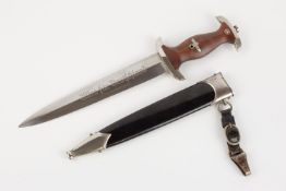 A good Third Reich NSKK dagger, the blade with RZM mark over M7/12 (Carl Robert Kaldenbach or