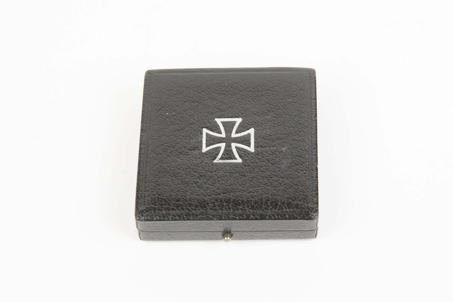 A 1939 Iron Cross 1st Class, the pin stamped "113" in rectangle, GC, in a fitted case. £150-170 - Image 2 of 2