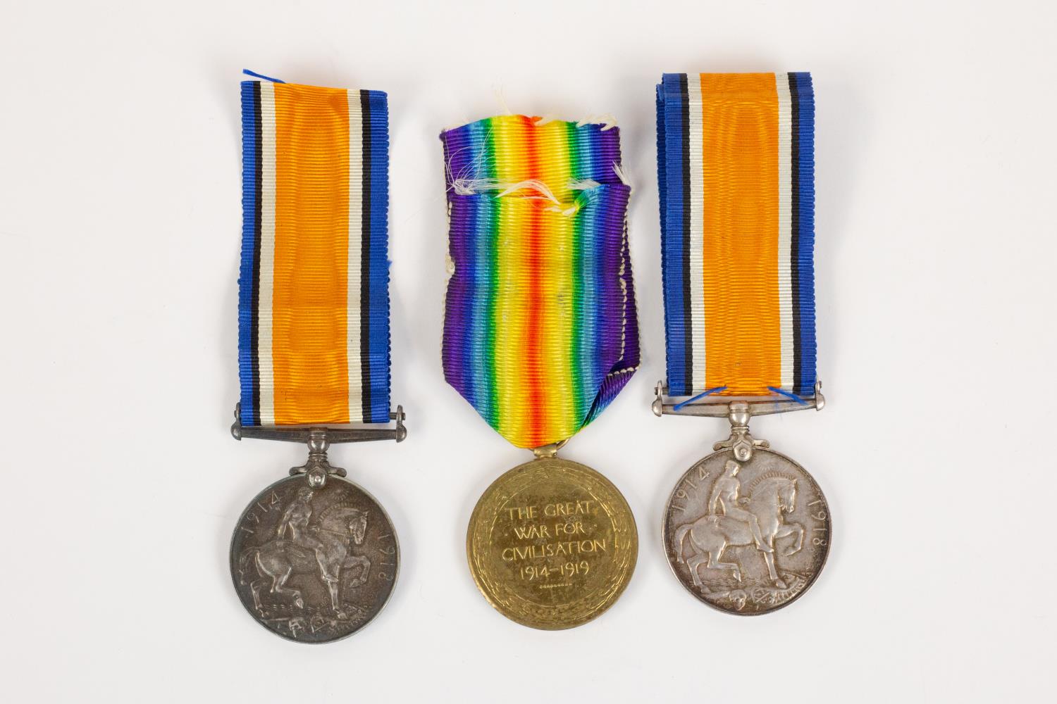 Pair: BWM, Victory (3317025 Pte A J Deadman, 102 Can Inf) VF; Single BWM (132790 A.L. Cpl S. - Image 2 of 2