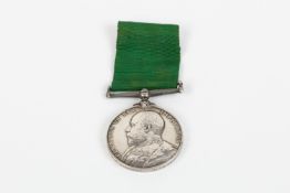 Volunteer Force LS medal, Edward VII issue (1282 Pte W Stephens 1st VB, Somerset LI) VF. £60-80