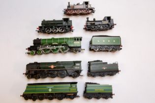 6 '00' gauge Steam Locomotives. By Kernow, Hornby and Dapol. Kernow - A Southern Railway Beattie