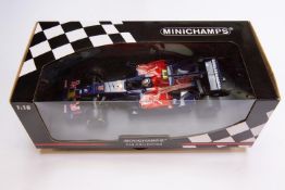 Minichamps Car Collection 1:18 Scuderia Toro Rosso STR3 S. Vettel, Winner Italian GP 2008. A Limited
