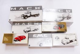 10 First Gear U.S. Trucks. Mack R-Model Fuel Tanker, Texaco Marine. Mack R-Model Dump Truck with