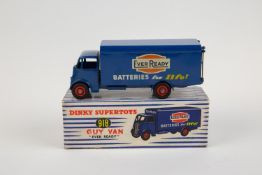Dinky Supertoys Guy Ever Ready van (918). With second type cab and red wheels and black smooth