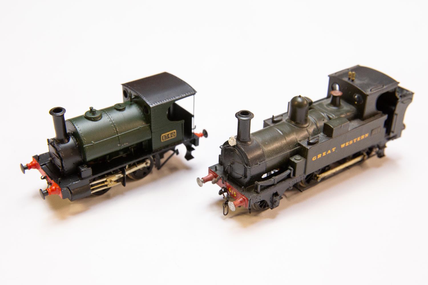 2 fine quality brass 00 gauge 2-rail electric Great Western Locomotives. An 0-4-0 Saddle Tank, ' - Image 3 of 3