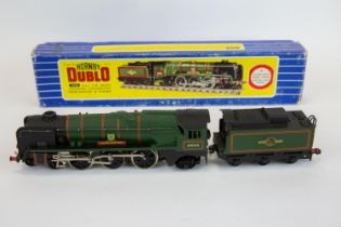 Hornby Dublo 3-rail BR SR West Country Class 4-6-2 tender locomotive (3235), Dorchester 34042. In