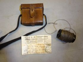 A Victorian "Labbez Telemeter, or Pocket Range Finder and Surveying Instrument", retailed by J.H.