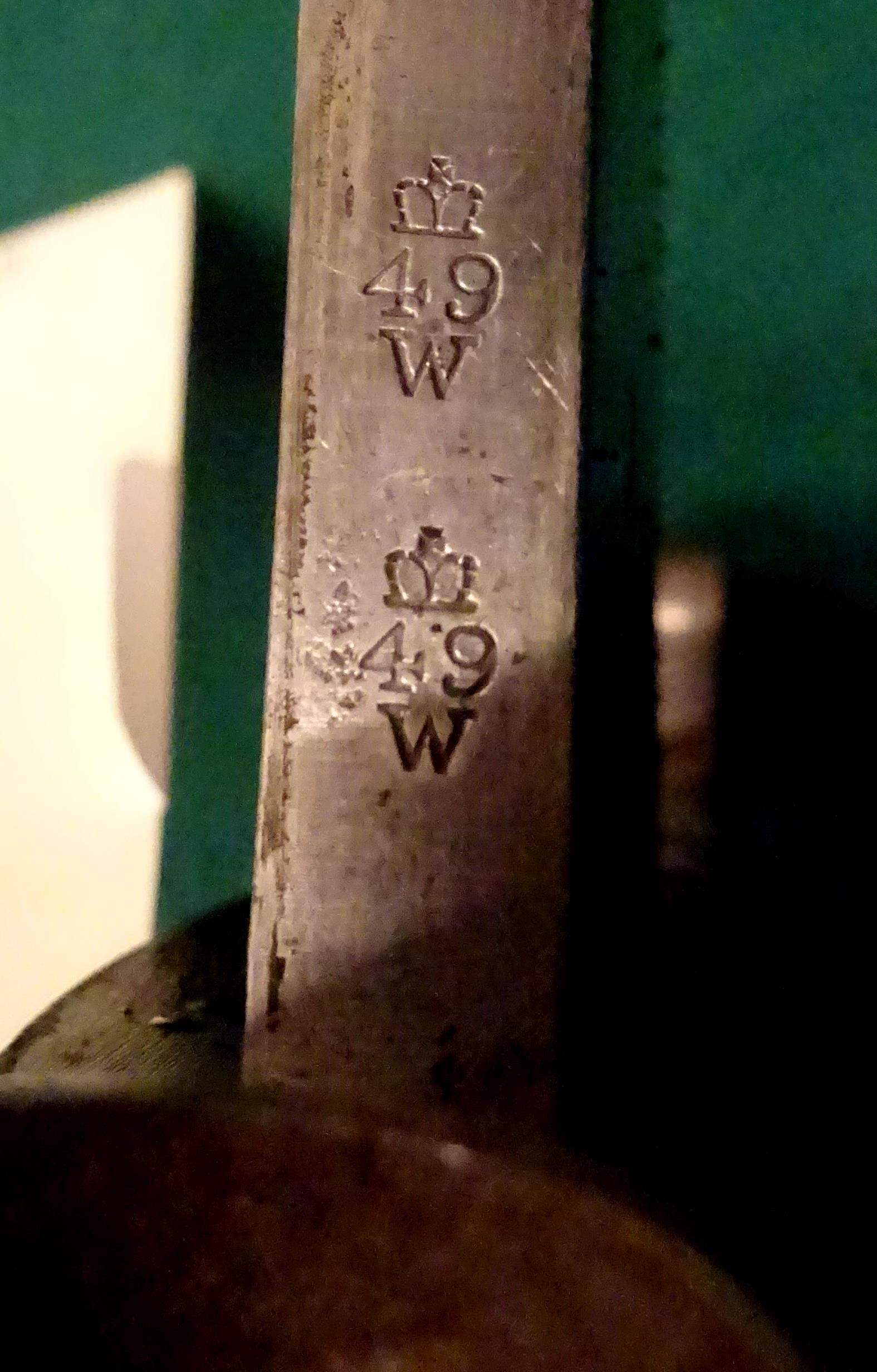 A P1887 Mark 3 sword bayonet for the Martini Henry rifle, the unfullered blade by Wilkinson Sword - Image 6 of 9