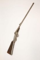 A scarce .177" Britannia air rifle, c 1905-1908, number 2844, with traces of C.G. Bonehill