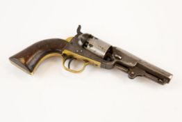 A 6 shot .31" Colt Model 1849 pocket percussion revolver, number 295069 on all parts, barrel 4",