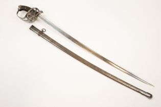An Argentine Model 1898 Cavalry sword, pipe back blade 34", by Weyersberg, Kirschbaum & Cie,