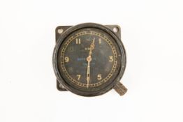 A WWII Air Ministry MkII 8 day aircraft clock, the face marked "4910/43", with bakelite case, the