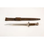 A 1903 pattern bayonet for the SMLE, issue date "3 91", complete with frog. GC £70-80