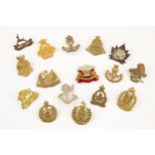 16 post 1920 Canadian Cavalry cap badges, including 2nd/10th Dragoons, Prince of Wales Rangers,