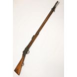 A .577/450" Mark IV Martini Henry rifle, 49½" overall, barrel 33", number N6066, with ordnance