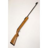A .22" BSA Airsporter Mk VI air rifle, number GL21869, 1974-78, with lacquered finish, plastic