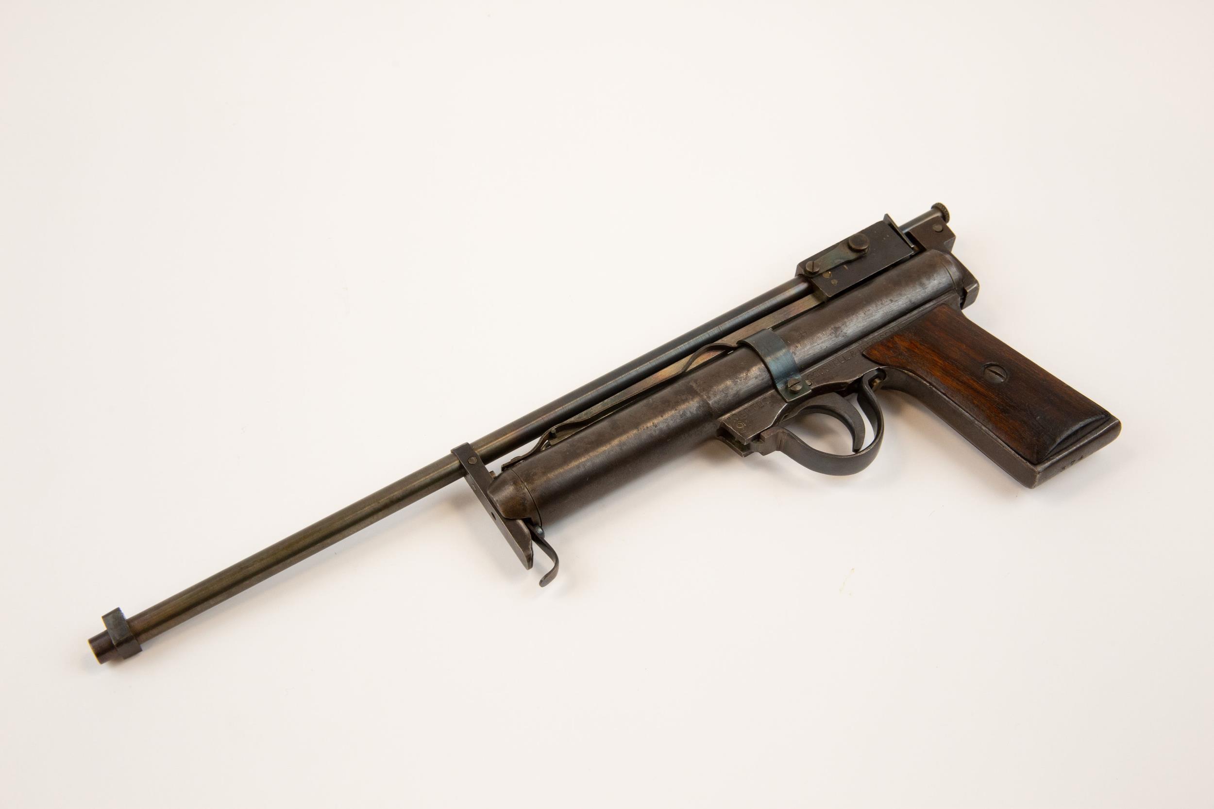 A very rare .177" Cogswell & Harrison "Certus" barrel cocking air pistol/rifle, 14" overall, - Image 2 of 2