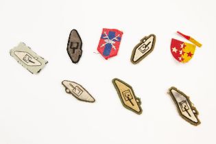 9 British Armoured/Tank insignia including various tank crew insignia. (9) £60-80