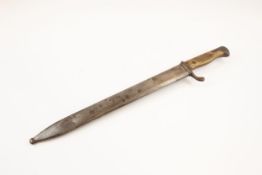 An Imperial German Seitengewehr M1898/05 bayonet, blade 14½" marked "Ferd Esser Eberfeld", steel