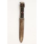 A Third Reich Hitler Youth knife "Fartenmesser", the blade stamped with the mark of S. Grafrath,