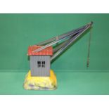 A scarce Bing Gauge 1 slewing crane on Embankment Crane with grey corrugated sides with maroon - Image 3 of 3