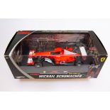 Hotwheels Elite 1:18 Michael Schumacher series F2002 French Grand Prix July 21 2002. Limited Edition