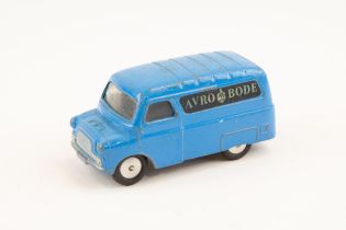 A very scarce Corgi toys Bedford C.A van produced for a Dutch broadcasting company, who had a