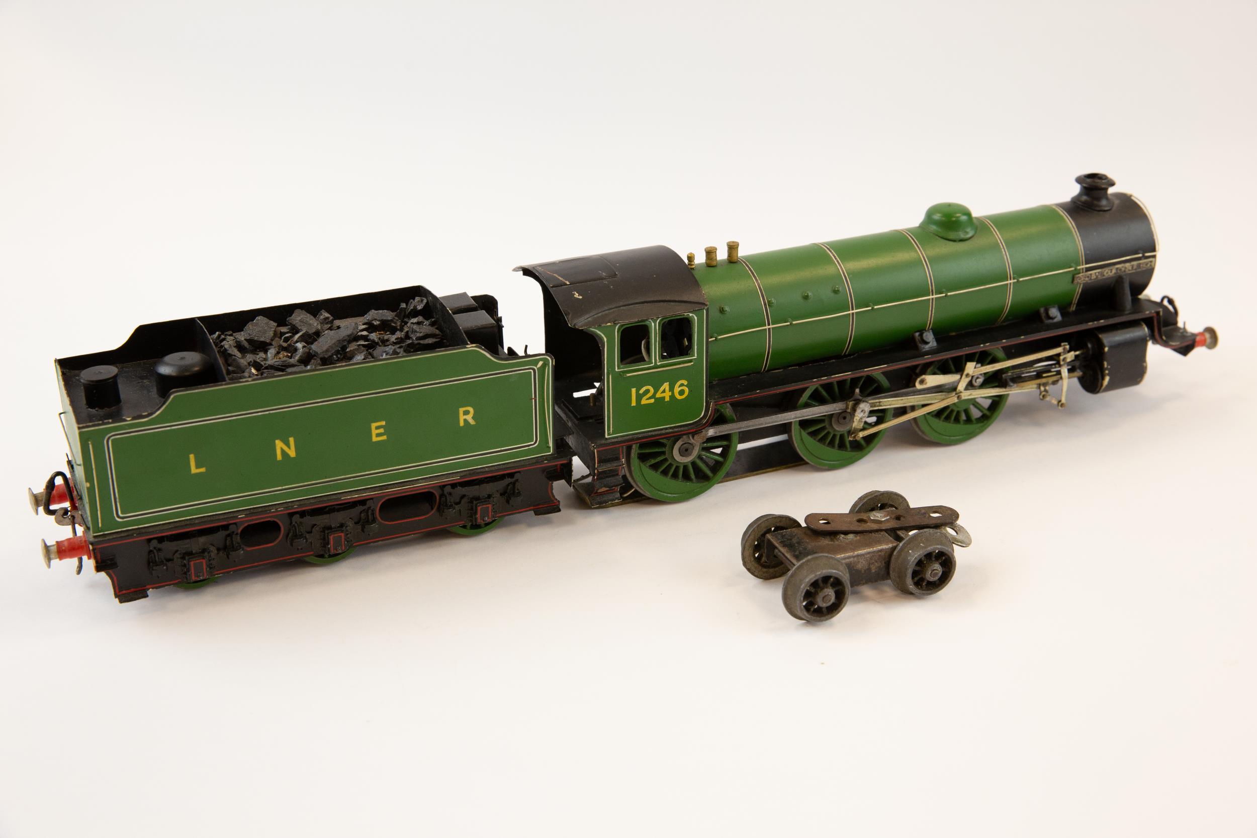 A kit built 3-rail O Gauge electric LNER Thompson Class B1 4-6-0 Tender Locomotive, "Lord Balfour of - Image 2 of 2