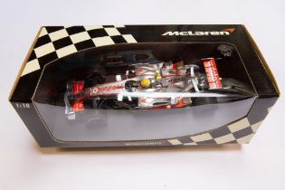 Minichamps Car Collection 1:18 Vodafone McLaren Mercedes MP4-23-L. Hamilton 2008. Boxed. Mint. £70-