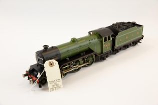 A fine kit built 3-rail O Gauge electric LNER Gresley V4 2-6-2 Tender Locomotive "Bantam Cock",