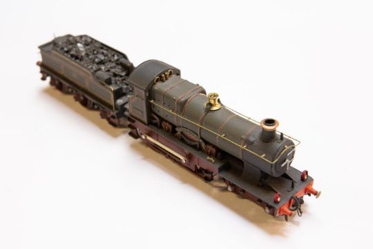 A fine quality white-metal 00 gauge 2-rail electric GWR City class 4-4-0 Tender Locomotive, 'City of