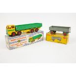 2 Dinky Toys. A Leyland Octopus Wagon (934). Yellow cab and chassis, green around radiator, green