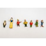 Britains lead figures of Snow white and the seven dwarfs, There are only 6 dwarfs and a snow