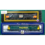 2 OO locomotives. A Dapol Class 56 Co-Co diesel locomotive, "Port Of Hull", RN 56 039, in satin