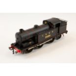 An ACE Trains O Gauge 3-rail electric Class N2 0-6-2 Tank Locomotive. In satin lined black livery,