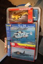 27 1:72 various makes of unmade Aircraft kits. 2 Hasegawa - A1H Skyraider US Airforce. Plus a