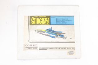 1980's Comet Miniatures Stingray unmade kit. Accurately scaled with white metal castings and a