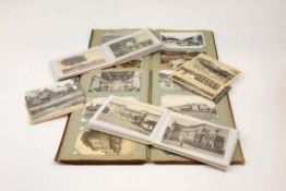 A large quantity of post cards, predominently 1920s European views, some of India, saucy or comic