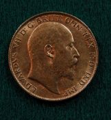 Edward VII AV Half Sovereign 1910 VF/NVF £160-200
