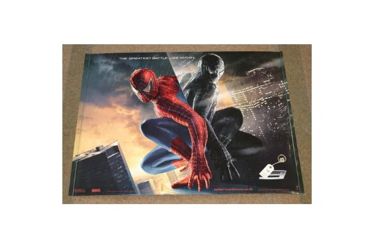 4 original Film Posters. 2006 Columbia/MARVAL/Sony Pictures, film 'Spiderman 3, The Greatest - Image 4 of 4