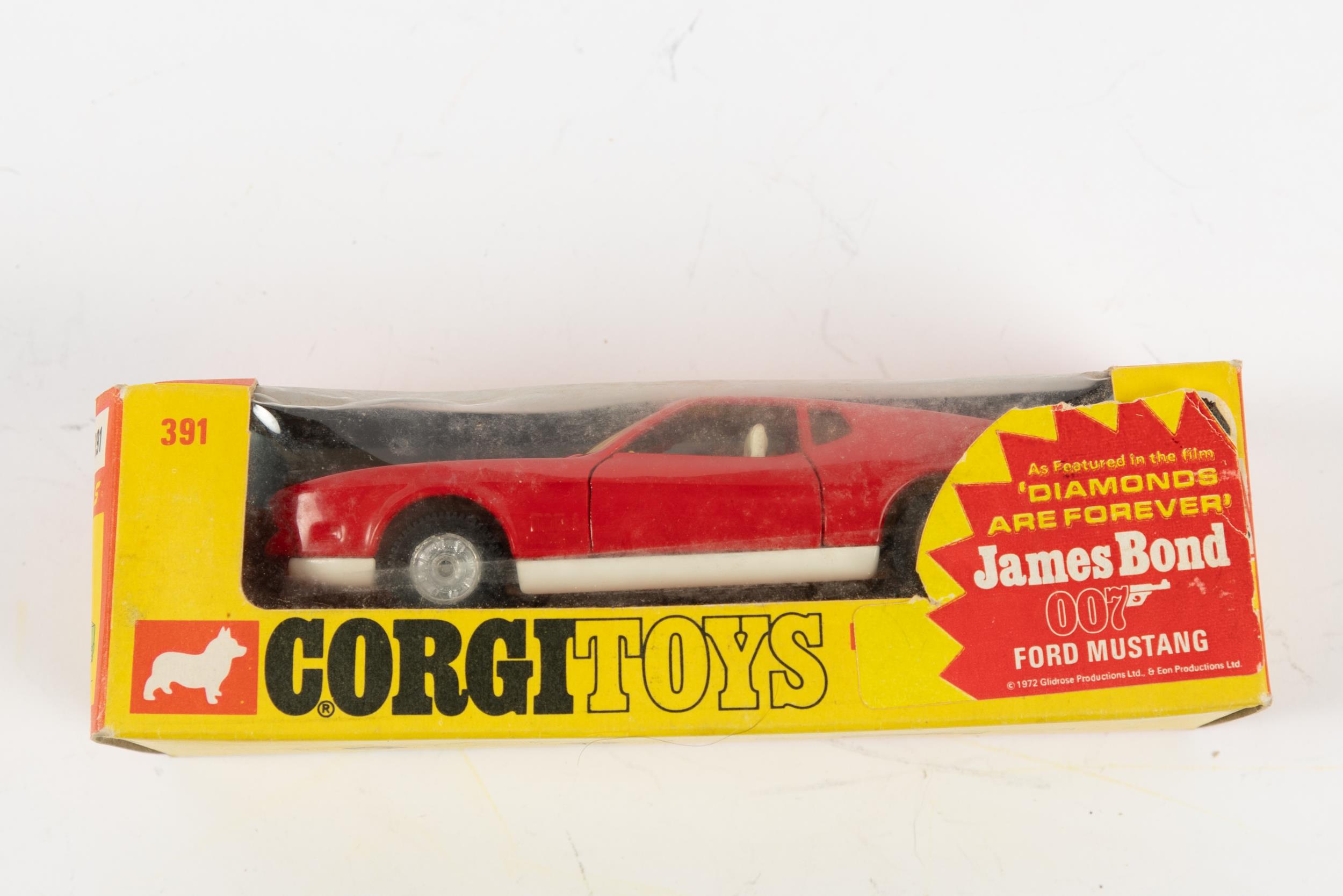 Ancienne Voiture Miniature Corgi Whizzwheels – Ford Mustang Dragster 2296, état Cool Et Vintage