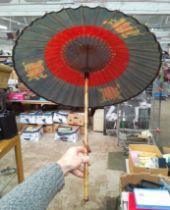 A vintage Japanese parasol.