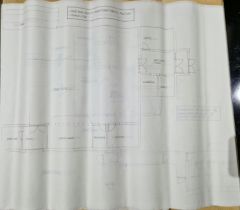 Original construction drawings & stage plans from the Peter Kay series 'Phoenix Nights' & Max and