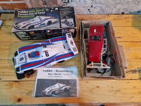 Two model cars comprising of a 'Mardave' electric stock car 1980 & a Robbe Sonic Porsche 936 r/c