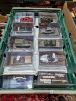 A box of 18 assorted James Bond 007 model vehicles, all in sealed boxes.