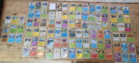 153 Holos Pokemon cards.